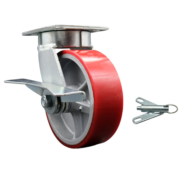 Poly Kingpinless sur roulettes, Rouge