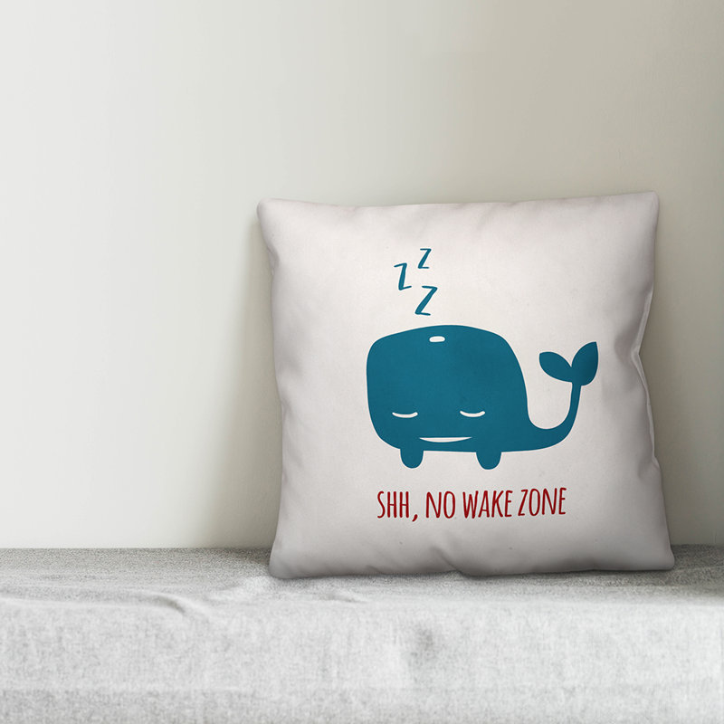  Coussin Sleepy Whale