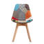 Brickhill 45cm H Fabric Upholstered Side Chair in Multicolour-1393569334