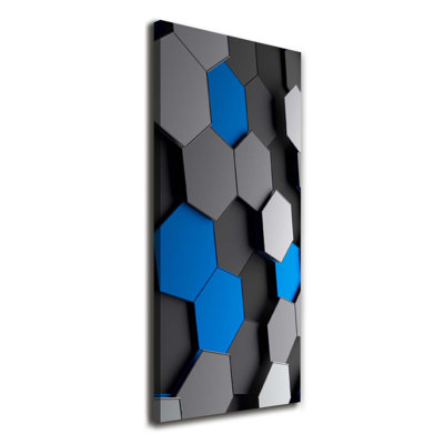 3D Abstraction - Wrapped Canvas Print
