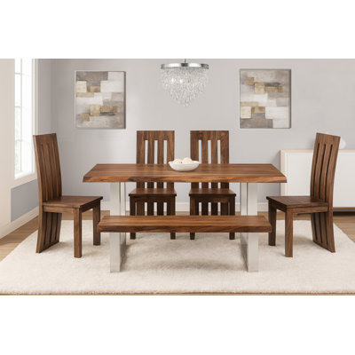 Philipson Wood And Metal 6-Pc Dining Set