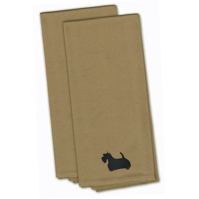 Cotton Embroidered Tea Towel Kitchen Towel