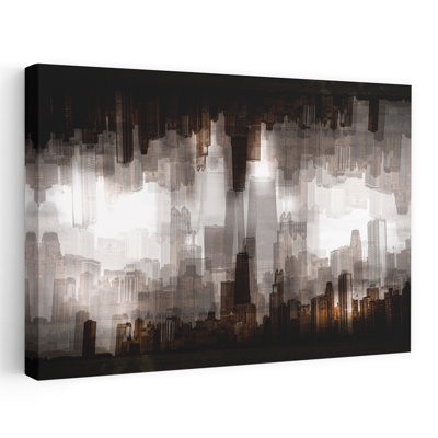 Chicago, horizon contemporain, architecture contemporaine, art mural