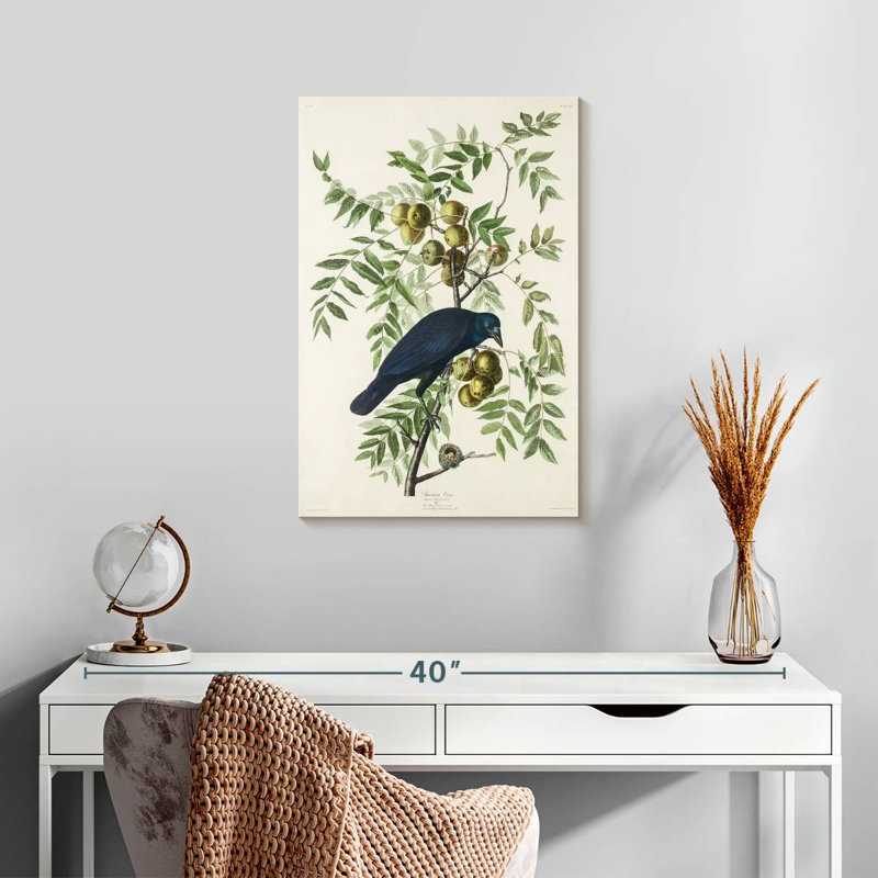 Brampt American Crow, 24" H x 16" W