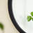19.7" Circle Wall Mirror With Wooden Frame-1614302834