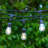 Pro 12-Light 27 ft. Outdoor Solar Powered Remote Controlled 1-Watt 3000K Soft White Bulb LED String Lights