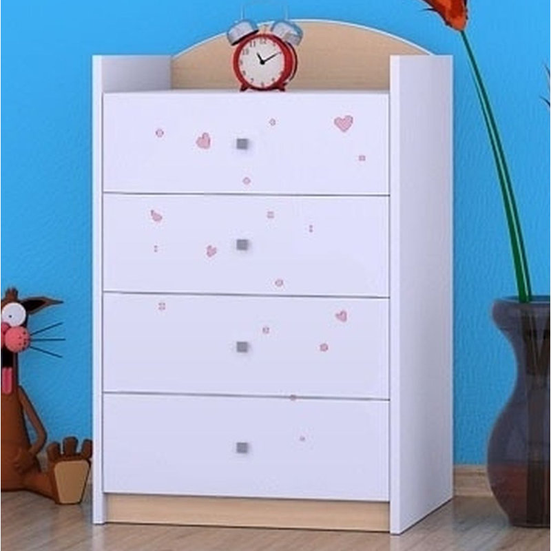 Nevins Kids 4 - Drawer Chest, Beige