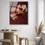 Merlot Blush Blossom I High-Gloss Frameless Acrylic Glass Wall Art Floral & Botanical Print by Oliver Gal, Ready to Hang, 16 x 20-1128974966-1128974960