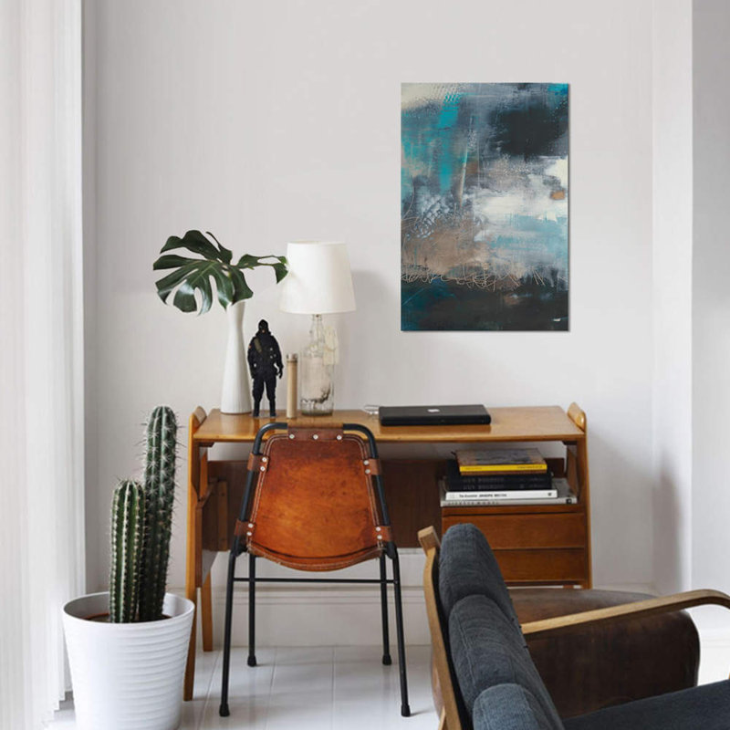 " Umbra I " by Sue Jachimiec, Wrapped Canvas, 60" H x 40" W x 1.5" D