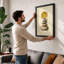 Balanced Stones In Gold Minimalist - Print-39585842-39585840