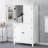 Elegant Bathroom Floor Storage Cabinet-1510756893