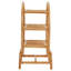 Bourbeau 77cm H x 65cm W Solid Wood Bookcase