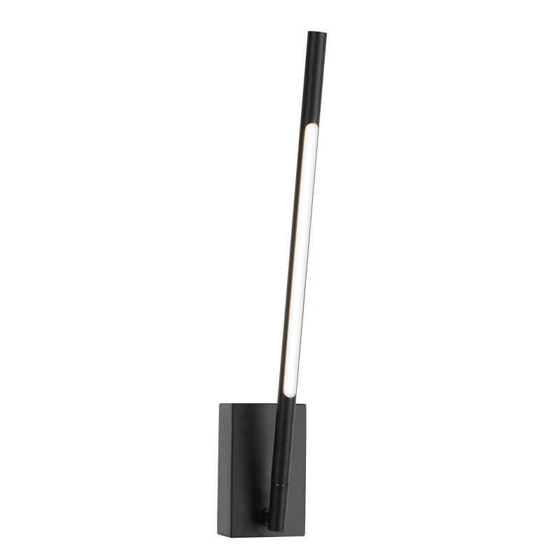 LED Wallchiere, Black