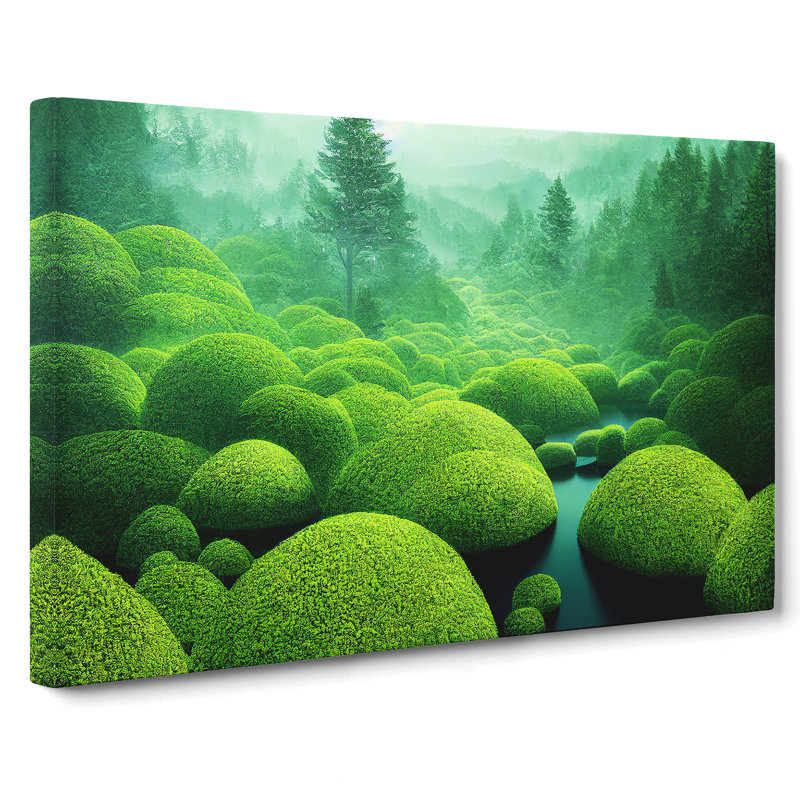 Euphoric Forest - Wrapped Canvas, 35cm H x 50cm W x 3cm D