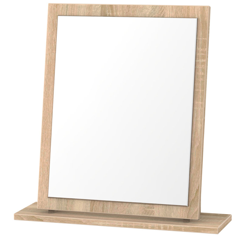 Fully Assembled Hawthorn Dresser Mirror, Bardolino Oak