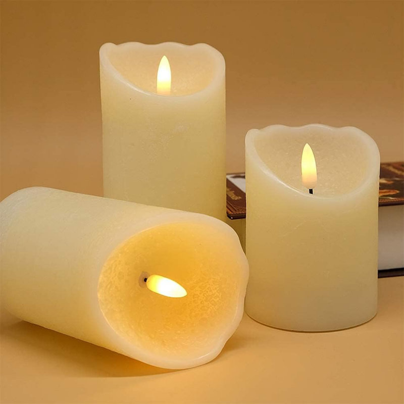 Flameless Taper Candle