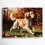 «Dogs Sussex Spaniel», art mural sur toile brune-1725071633