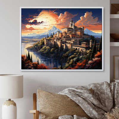 " Spain Alhambra Palace In Granadain "