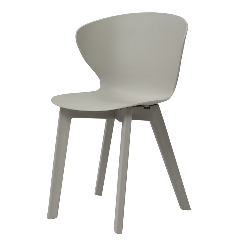 Chaise d'appoint Vitya, Gris clair