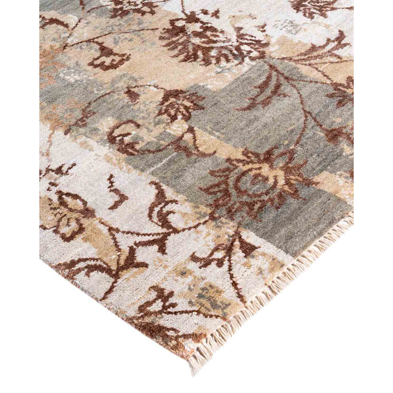 Overdyed One-of-a-Kind 8' 1" X 10' 0" Hand Knotted Area Rug