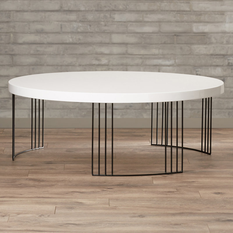 Makeda Coffee Table, White