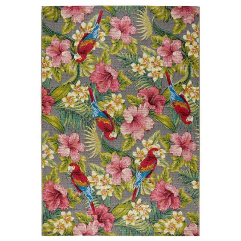 Allanie Floral Indoor / Outdoor Area Rug, Rectangle 160 x 230cm