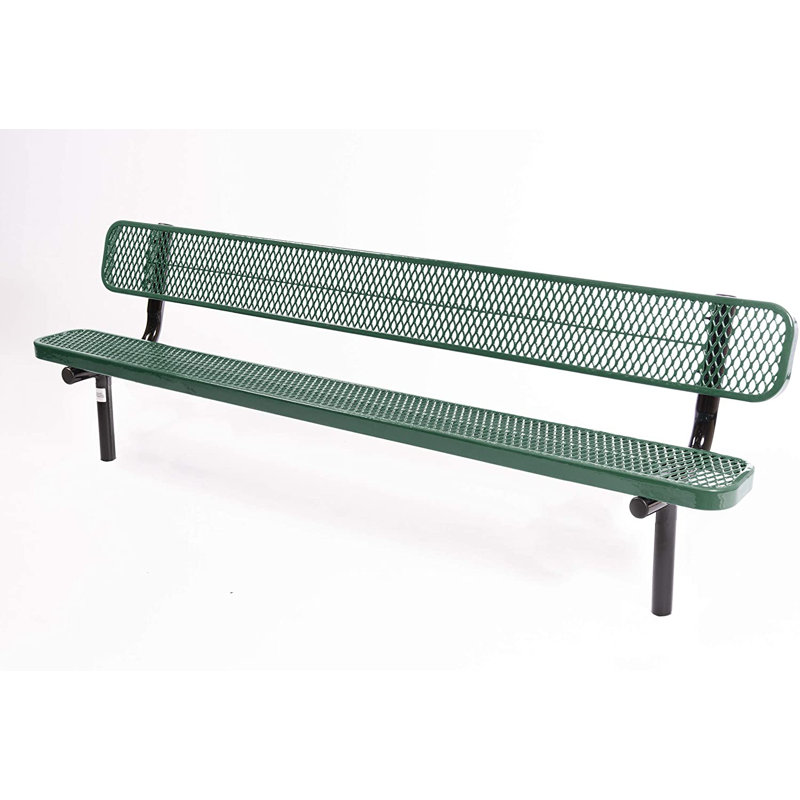Banc de parc en plastique Myran, Vert