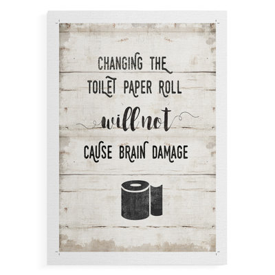 Changing the Roll -Canvas Print Only - NOT FRAMED