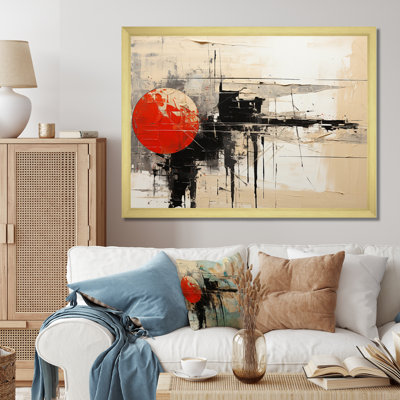 «Abstract Duality III» sur toile
