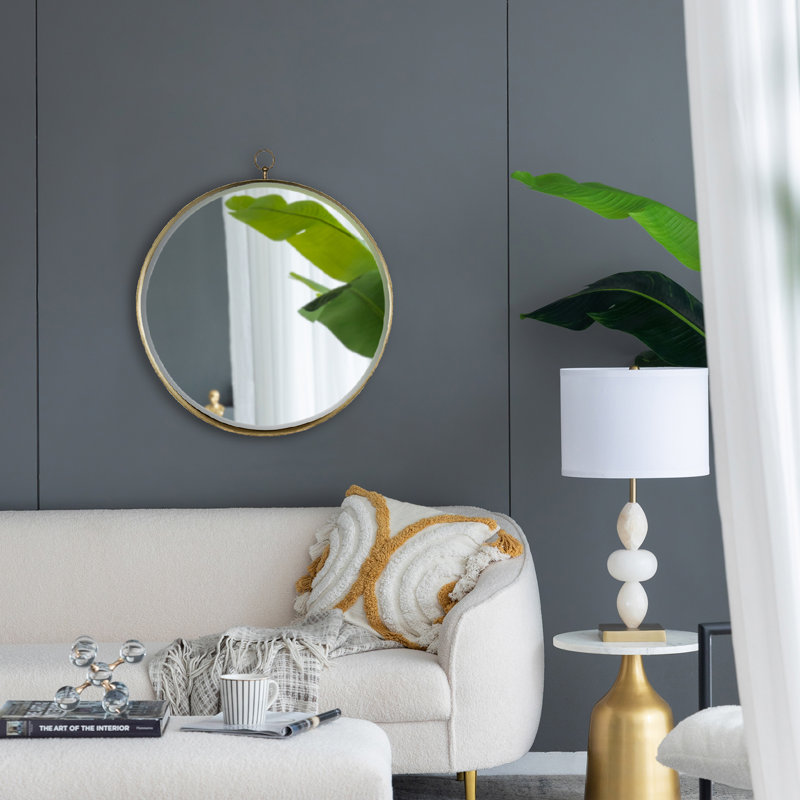 Miroir rond 24 po x 28 po