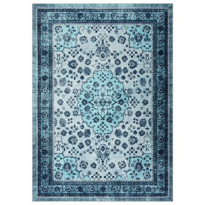 Rectangle Floral Area Rug
