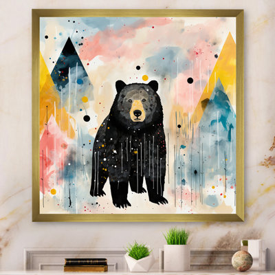 Art créatif, paysage d'ours grizzly I - ours 2