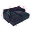 Canapé-lit en chenille moderne avec repose-pieds-1006864278-1006864264