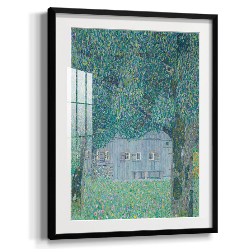 Gustav Klimt XXII -Framed Print, Black