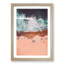 Blacks Beach in San Diego Cali in Abstract - Picture Frame Graphic Art Print-55686171-55686177