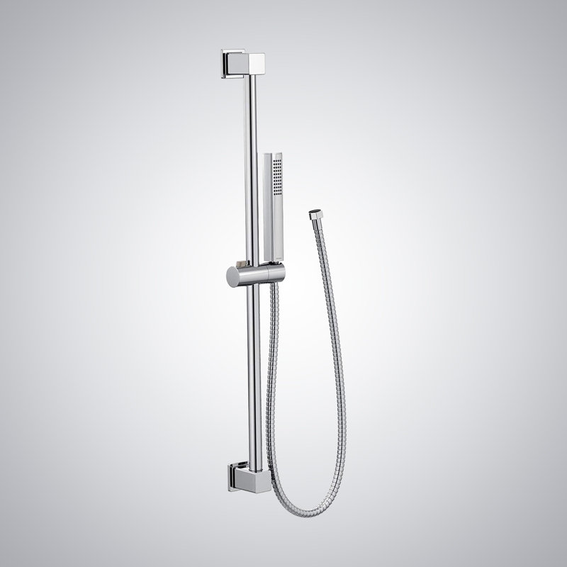 Tirana Handheld Shower with Slide Bar, Chrome