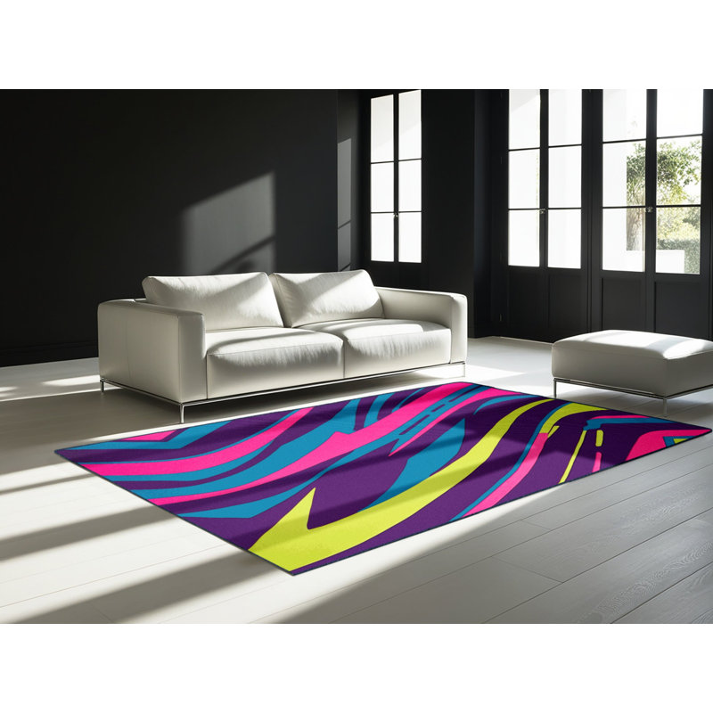 Glowbeam Grid Rug, Rectangle 8' x 12'