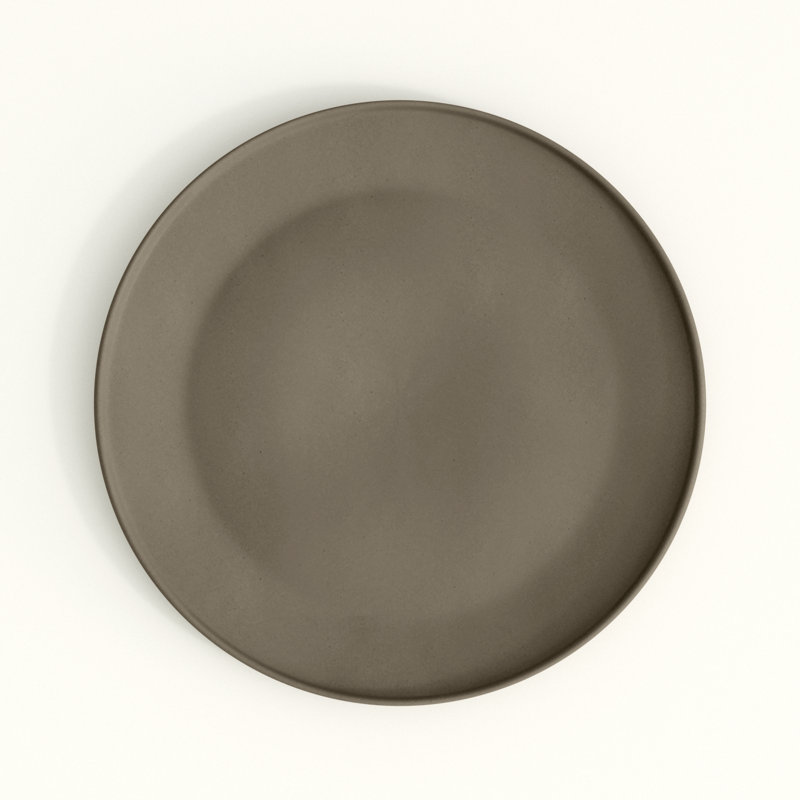 Cales 18cm Side Plate, Taupe