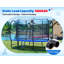 Trampoline de jardin robuste pour enfants et adultes Maxlead capacité 1200LBS 8X13FT avec enceinte de sécurité, cadre en acier épaissi de 1,6 mm et pieds renforcés, trampoline de gymnastique en plein air