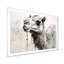Minimalisme monochrome chameau sur toile-300177226-300177238