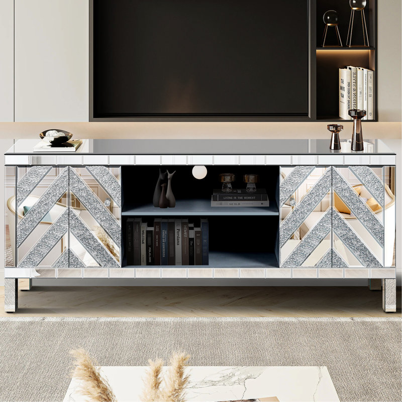 Console Sliver Mirvored Tv