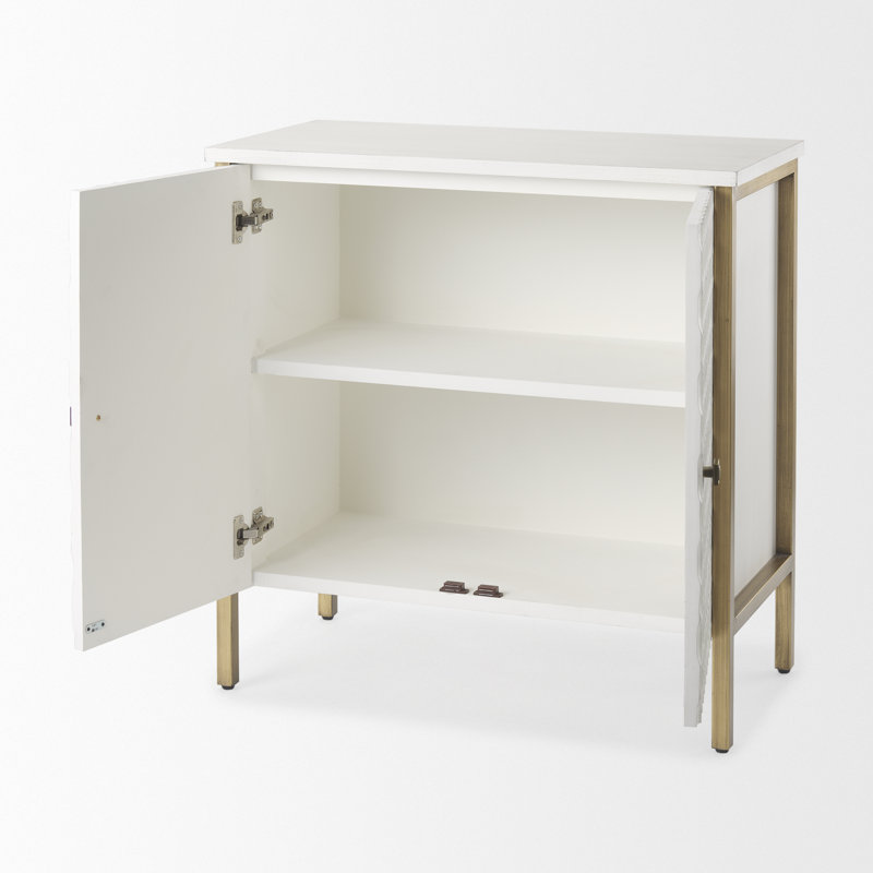 Prather Accent Cabinet, Gold
