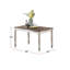 Table de salle à manger Transitional Pc-387834595-387834596