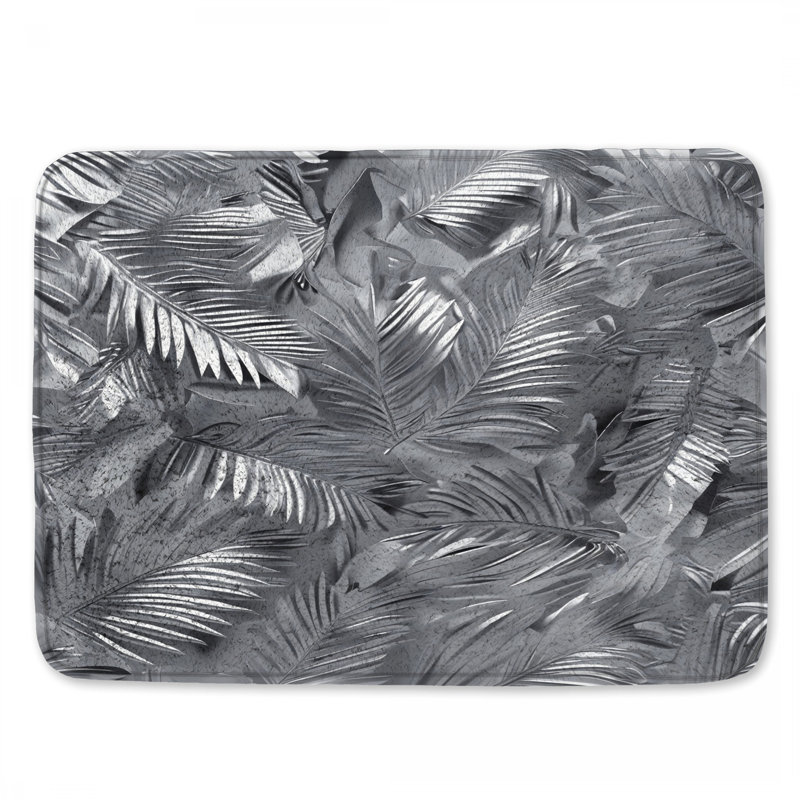 Tapis de bain Silver, L 24 po x L 17 po