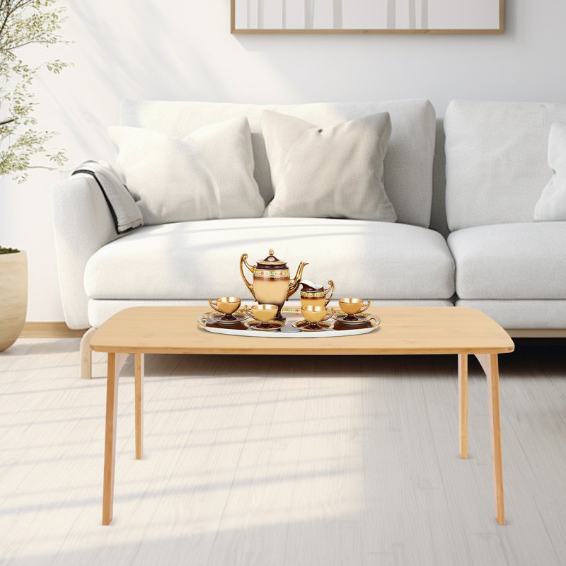 Folding Floor Table, Foldable Low Coffee Table, Portable Coffee Table For Sitting On The Floor(31.5*15.75*13.78In)
