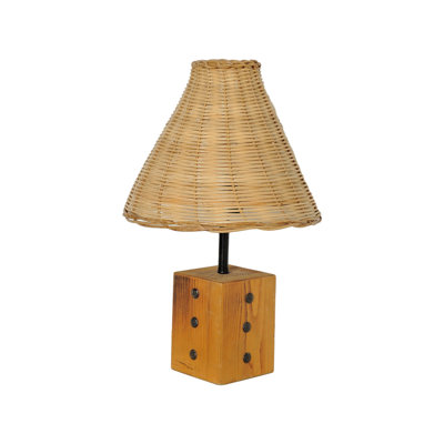 Lampe de table naturelle 19,69 po Danisha