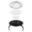 Anneta Oval Stainless Steel Smokeless Fire Pit