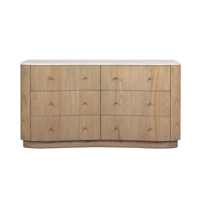 Boa 6 Drawer Dresser-Sandy Mindi Veneer