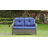 Anahit Outdoor Wicker Loveseat with Cushions-348002955