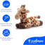 Peluche girafe, cadeaux pour enfants, animaux sauvages Scoopz, peluche girafe, 8 pouces